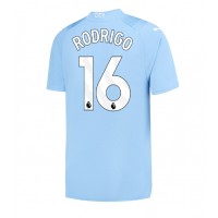 Manchester City Rodri Hernandez #16 Hemmatröja 2023-24 Korta ärmar